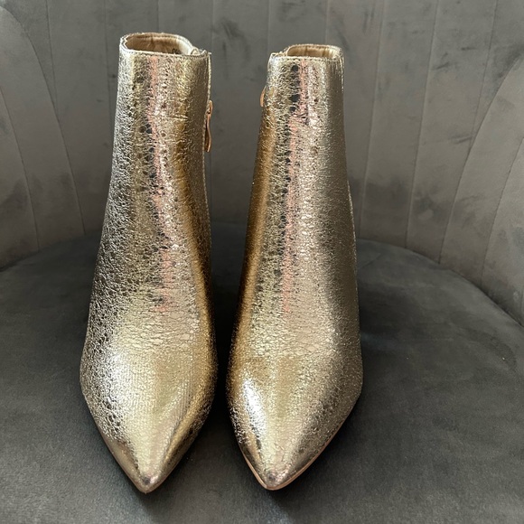 ShuShop Veronica Gold Booties - 7.5 - Shu Shop - Picture 5 of 9